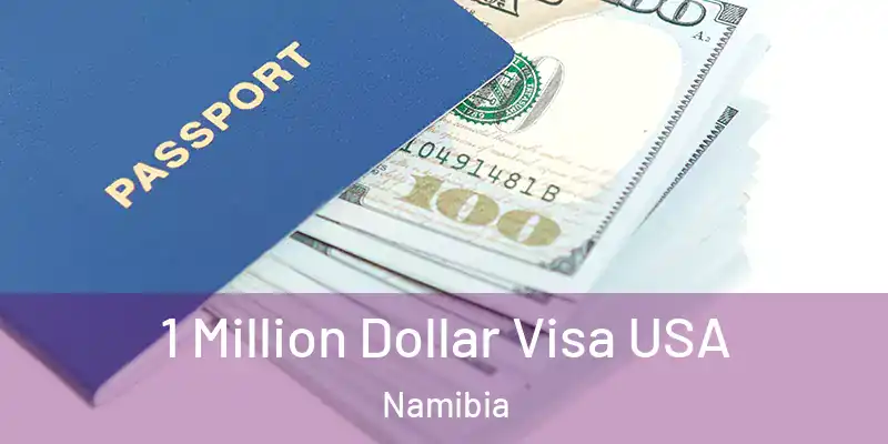1 Million Dollar Visa USA Namibia